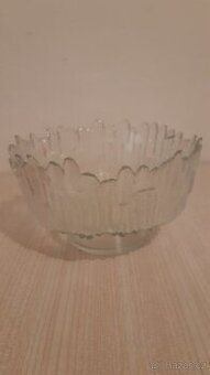 Lisovaná mísa Ledovec-Pavel Pánek-Union Glass - 1
