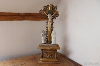 Kalvárie Domácí oltář KRUCIFIX Kristus (525X)