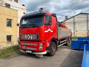 Volvo FH12 6x2 valník s hydraulickou rukou Palfinger PK16502