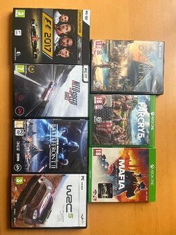 PC a Xbox one hry