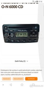 Koupim autofadio