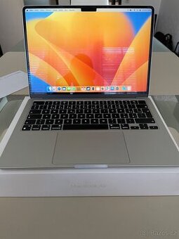 Apple MacBook Air 13, M2, 8GB RAM/512GB SSD, 2022, Stříbrný