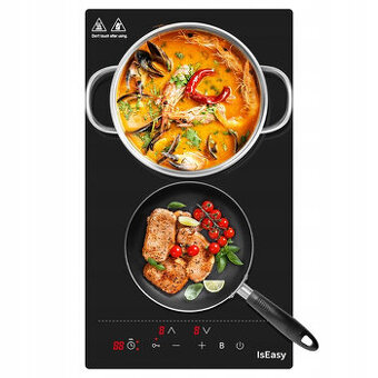 Indukční varná daska - dvouplotýnka 3400W
