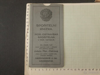 Moravsko-Ostravská spořitelna - pouzdro na spořitelní knížku - 1