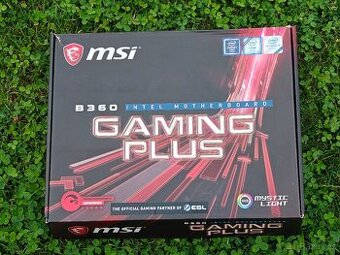 Základní deska MSI B360 GAMING PLUS + CPU i5 9400F
