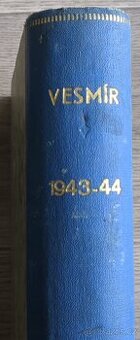 Časopis VESMÍR 1943-1944
