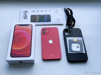 Apple Iphone 12 MINI 256GB Red - SPĚCHÁM CENU NABÍDNĚTE