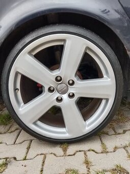 Alu kola orig. Audi R19, 5x112 + 2 sady pneu