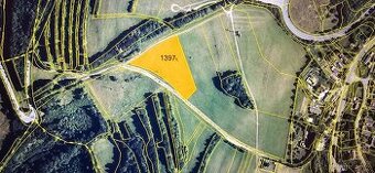 Prodej pozemků - louky, Lipina u Šternberka, celkem 24 555m2