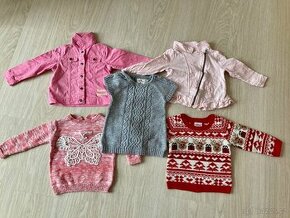 Mikinky a svetříky vel. 76, 80 a 86