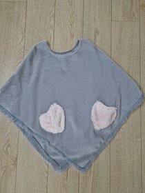 Dětské dívčí pončo, vel 134