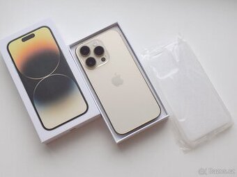 Apple iPhone 14 Pro MAX 128GB Zlatý - ZÁRUKA 12 MĚSÍCŮ