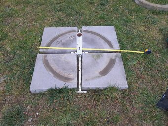 Betonové dlaždice 40x40x8cm, 4ks