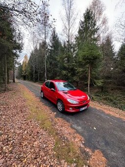 Peugeot 206, 1.4 16v 55kw, 86 tisíc nájezd