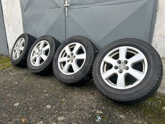 Alu kola R16 5x112 + Zimní pneu 205/65/16C Nokian, Semperit