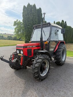 ZETOR 7245 s čelní hydraulikou