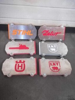 Držiak motorovej pily nerezovy