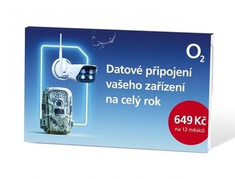 15 GB internetu na celý rok O2