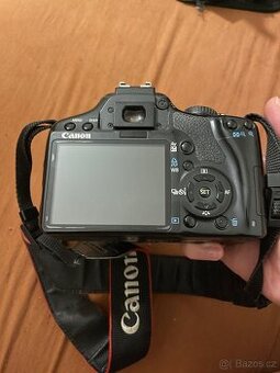 Canon EOS 450D + EF-S 18–55 + Tamron 55–200 + příslušenství