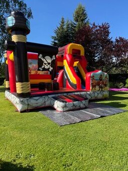 Skákací hrad pirátská pevnost - 1