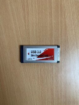 USB 3.0 Slim Express Card Notebook Adaptér Super stav - 1