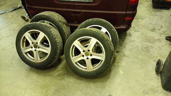 kola R17 5x112 s letními pneu 255/55