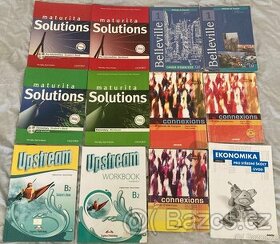 Učebnice a pracovní sešity AJ, FJ, a další