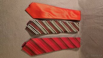 Kravaty - červené - 1