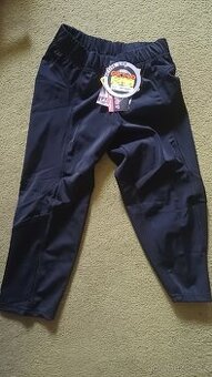 Etape - dámské kalhoty Terry 3/4, černá/bílá, velikost S