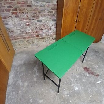 2x starožitné školní lavice