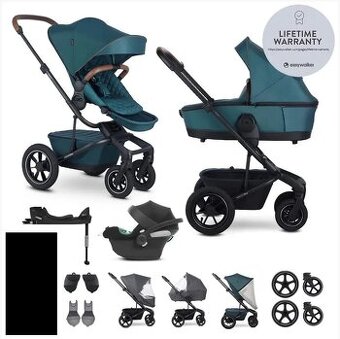 EASYWALKER Kočárek XXL Set s autosedačkou