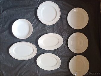 Prodám talíře i po kuse, kus 100 Kč