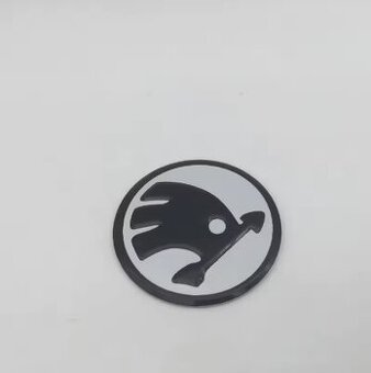 Znak do volantu 42mm - bílý