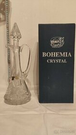Broušená karafa Bohemia Crystal
