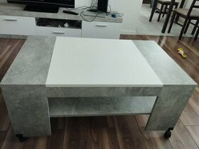 Konferenční stolek šedo/beton