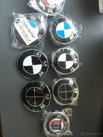 BMW znaky /kryty kol - různé barvy - 1
