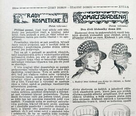 Časopis ŠŤASTNÝ DOMOV, kompletní ročník 1921, svázaný