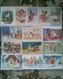 retro pohlednice