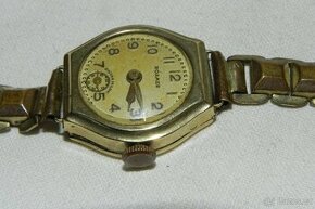 Staré zlaté dámské hodinky ROAMER