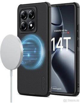 Nilkin obal/pouzdro/kryt Magnetický pro Xiaomi 14T Pro Black