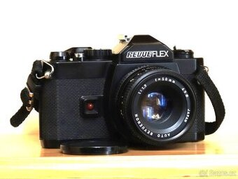 REVUELEX SD-1 + 2 objektivy, blesk a fotobrašna