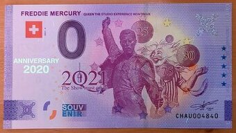 0 EURO FREDDIE MERCURY VYDÁNÍ 2021-4, VERZE ANNIVERSARY