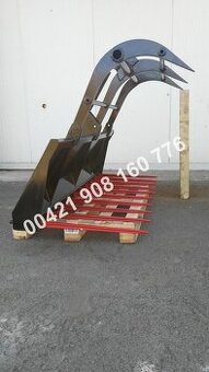 Prodám nové vidle s přidržovačem, lopata na hnůj, drapák...