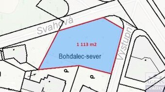 Pozemek na prodej 1.113m2, Praha - Vršovice, obytné území