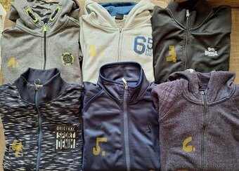Mikiny na zip 152-164