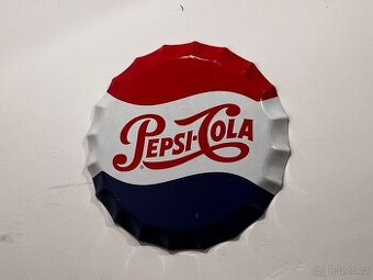 Retro cedule Pepsi - tvar zátky