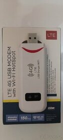 Prodám USB LTE 4G modem na SIM s Wi-Fi HotSpot