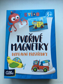 Kvído Tvořivé magnetky Dopravní prostředky - 1