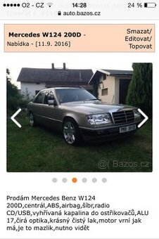 mercedes benz W124 200D
