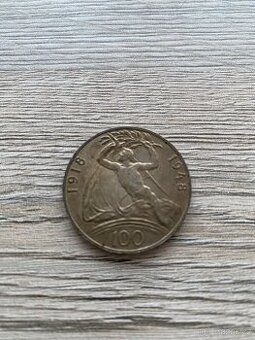 Střibrná mince 100Kč